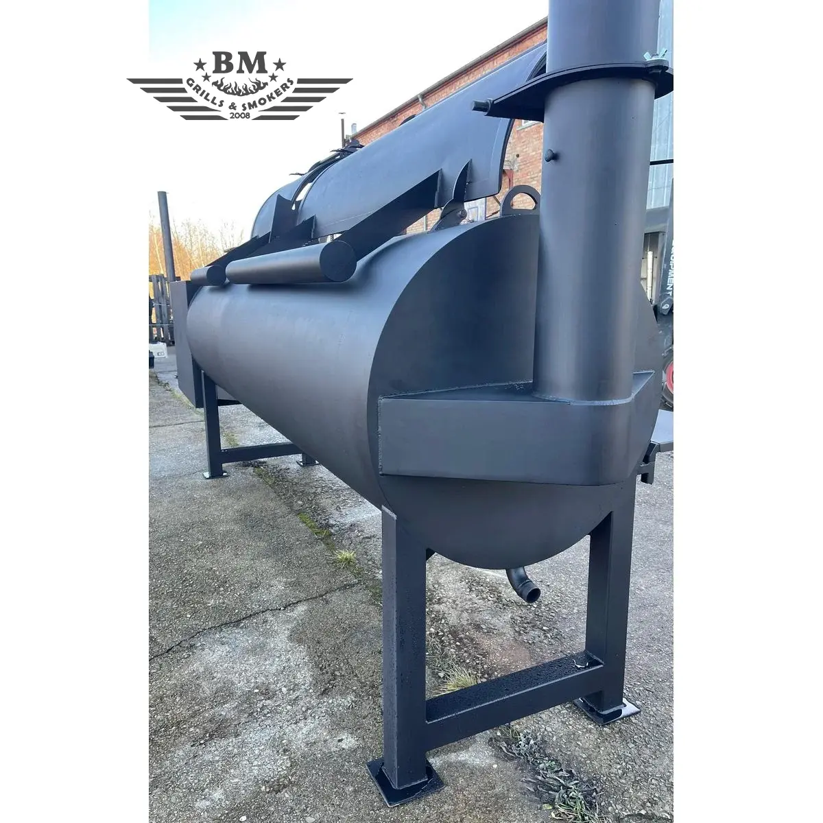 BM Texan otsese soojusega "offset" suitsutusahi XXXL – pilt 2