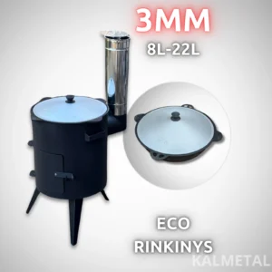 ECO 3MM komplekt 8-22L