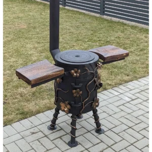 Sepistatud katlakazanipliit „Viinamari“ (6,3 mm paksus 12 l potile)
