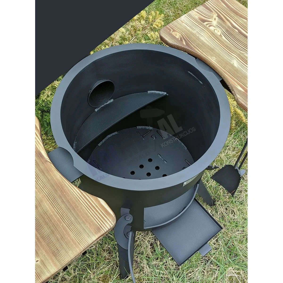 PREMIUM 12L komplekt riiulite ja korstnaga – pilt 8