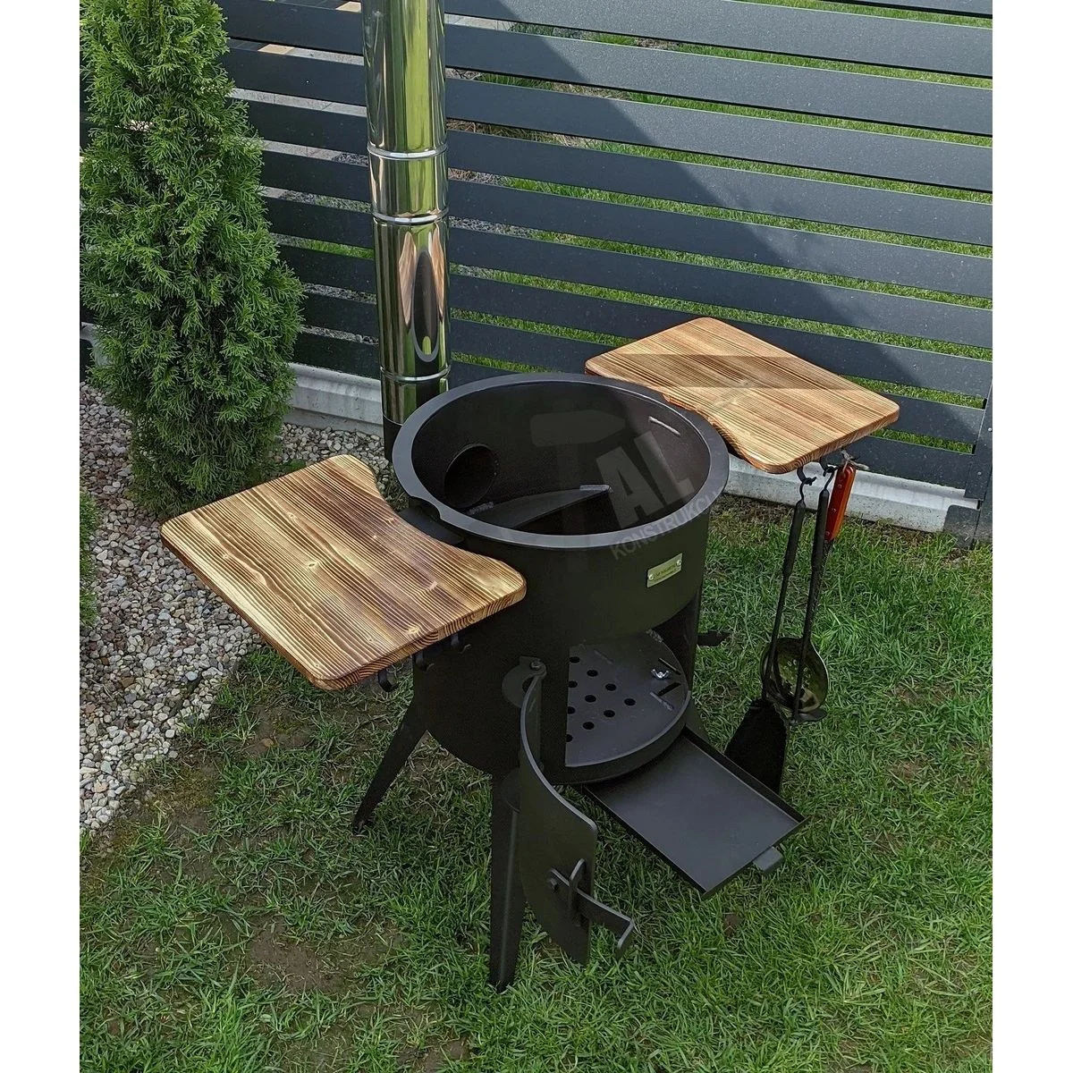 PREMIUM 12L komplekt riiulite ja korstnaga – pilt 10
