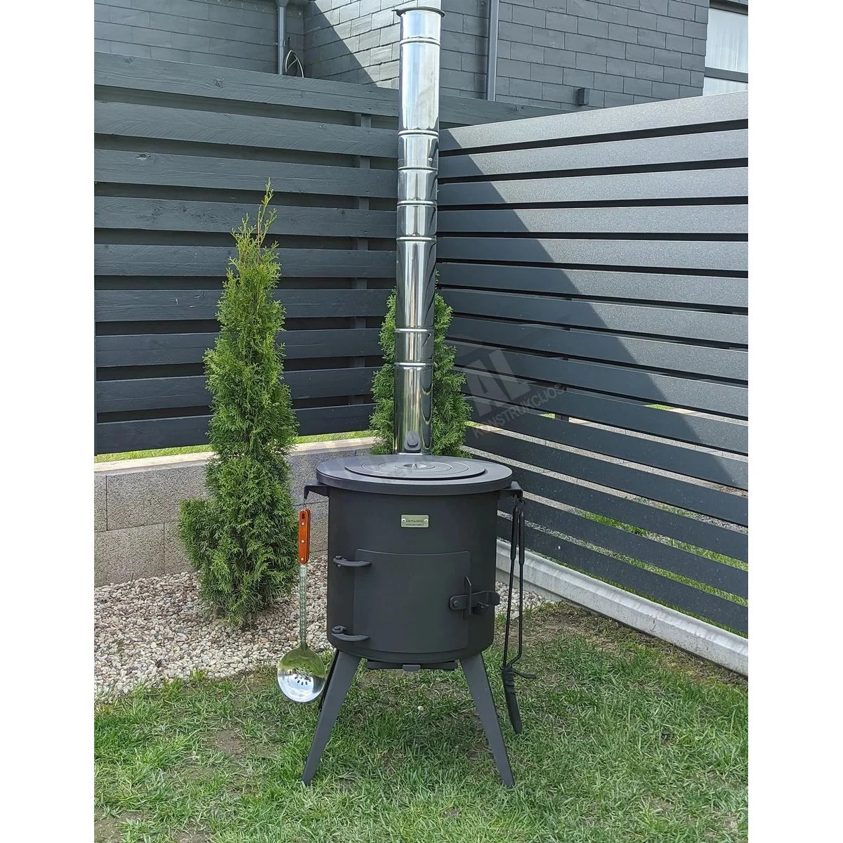 PREMIUM 8L kuni 22L 3MM pliit korstnaga – pilt 2