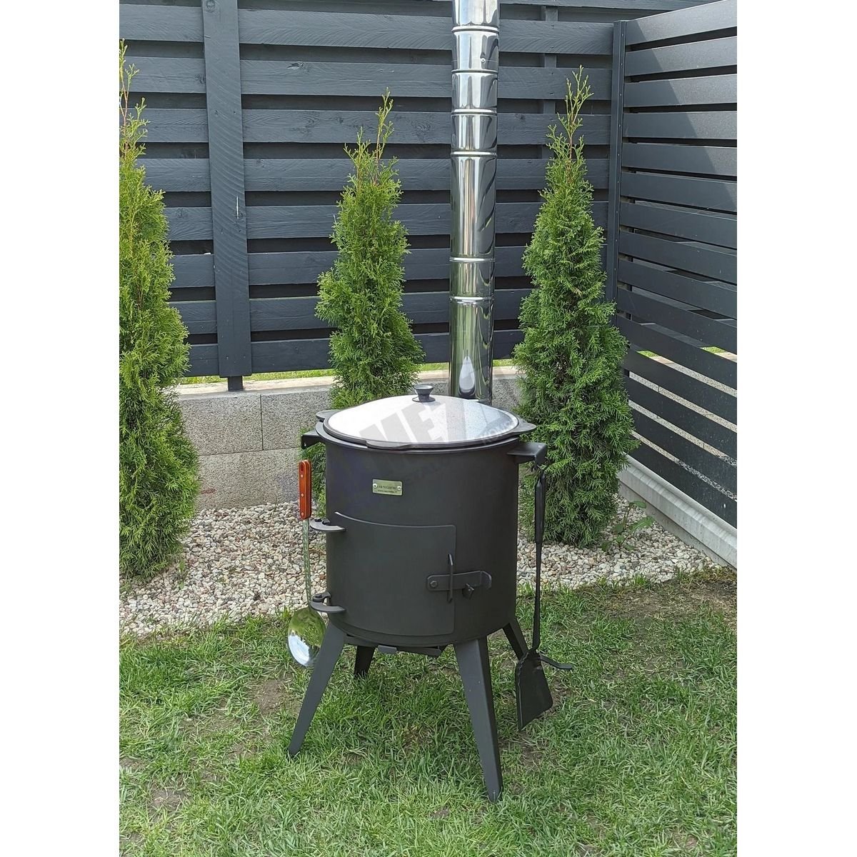 PREMIUM 8L kuni 22L 5MM pliit koos korstendiga – pilt 2