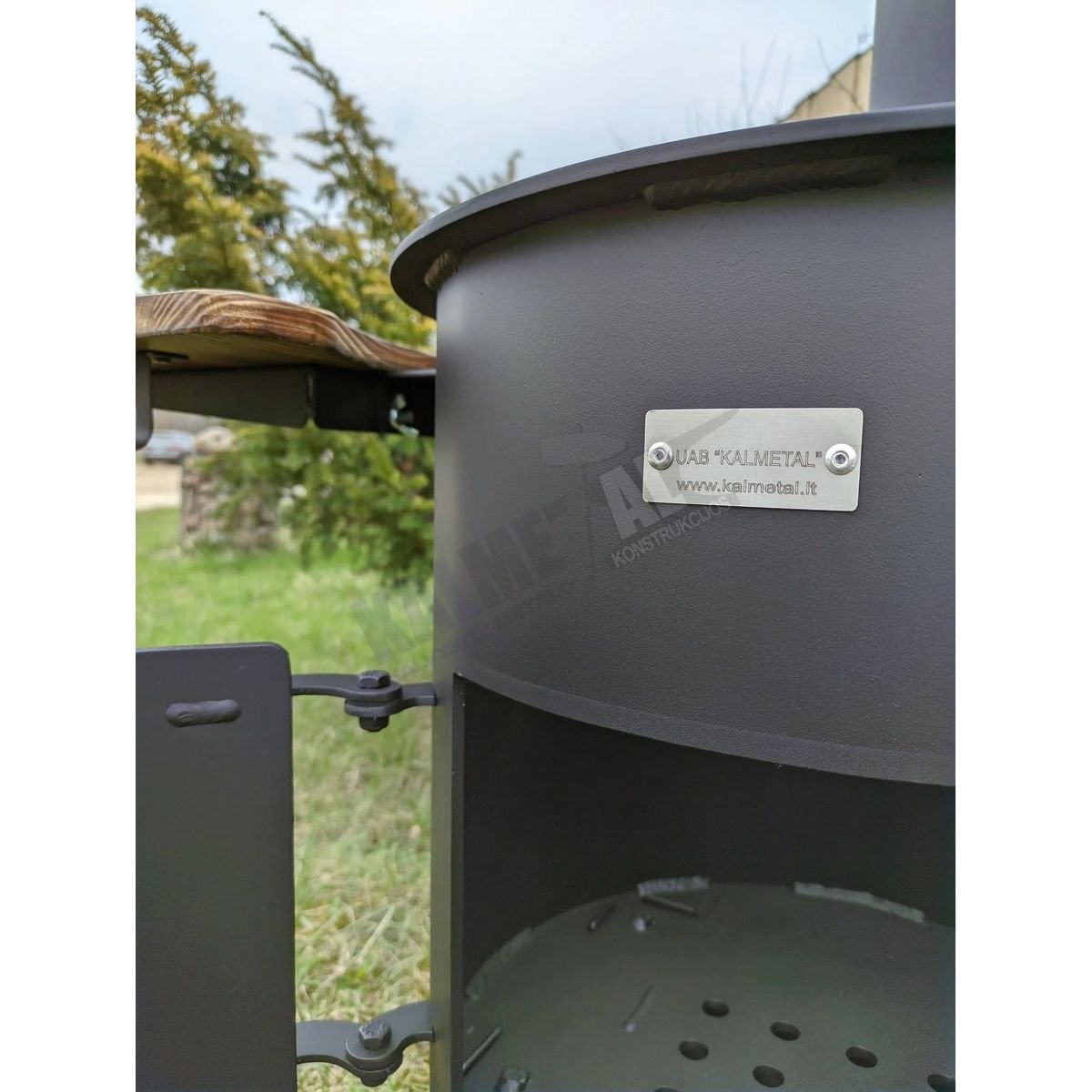 PREMIUM 8L kuni 22L 5MM pliit koos korstna ja riiulitega – pilt 9